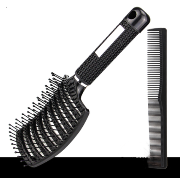 Curved Vented Styling Hairbrush