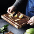 Kitchen Household Parquet Solid Wood Cutting Board - Minihomy