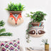 Indian Style Wall Mounted Plant Pot Wall Hanging Succulent Pots Cartoon Animal Shape Resin Indoor Flower Pots for Home Decor - Minihomy