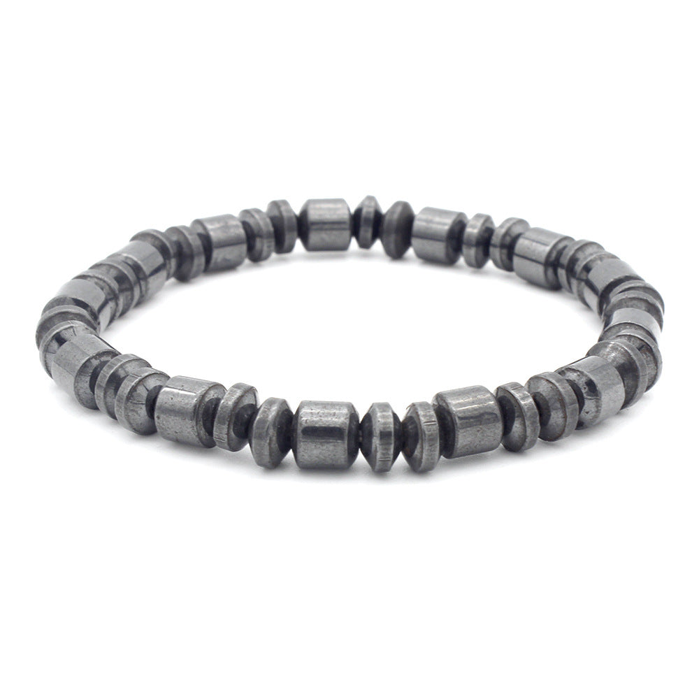 Health care Black healf moon magnetic  Stone Bracelets - Minihomy