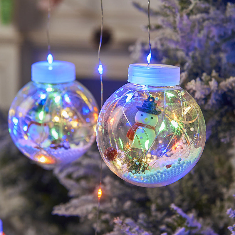 Curtain Lights Decorate Christmas Tree Pendants