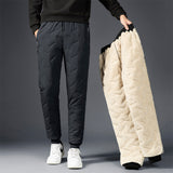 Men's Padded Cotton Trousers With Cashmere - Minihomy