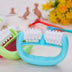 Plastic Manual Roller Massager Double Wheel Massager Round Hand Massager