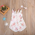 Baby Clothing Newborn Kid Baby Girl Floral Romper Clothes - Minihomy