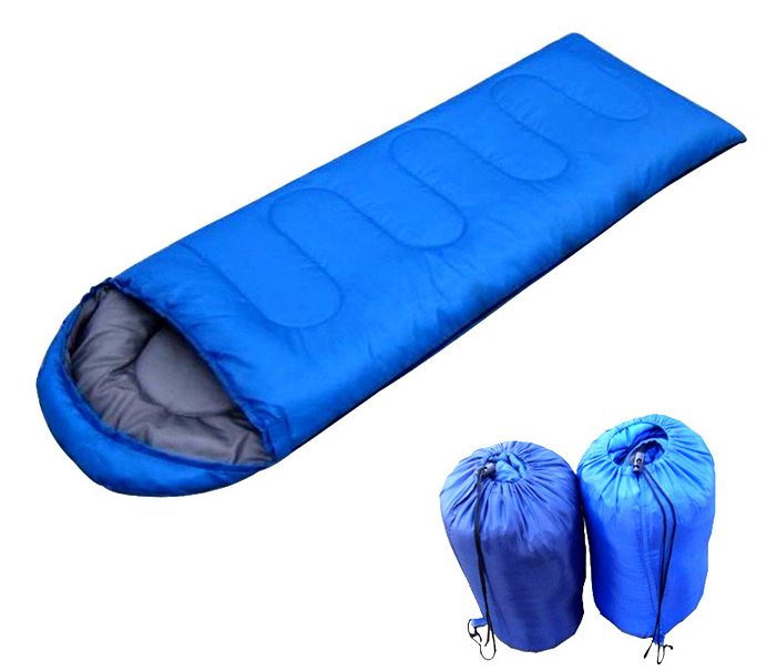 Outdoor Camping Adult Sleeping Bag Portable Light Waterproof Travel Hiking Sleeping Bag With Cap - Minihomy