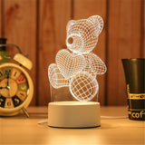 Bedroom bedside creative electronic night light - Minihomy