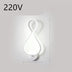 Led wall lamp nordic minimalist bedroom bedside lamp - Minihomy