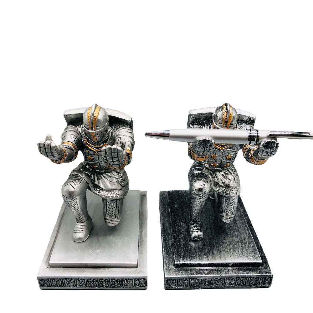 Creative Executive Soldier Knight Pen Holder - Minihomy