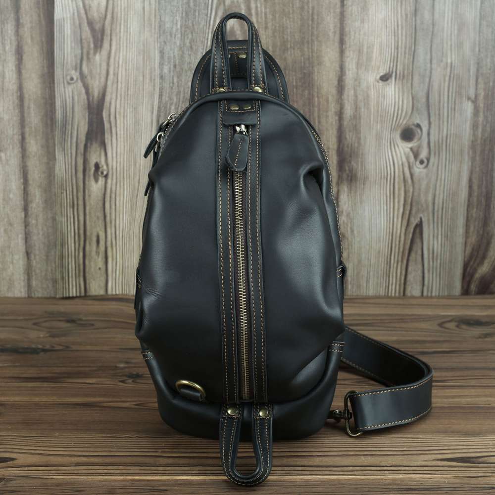 Large-capacity First Layer Retro Cowhide Bag - Minihomy