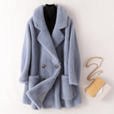 Women's Mid-length Loose Wool Coat