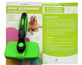 Pet Self Cleaning Slicker Brush - Minihomy