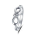 Snake Thumb Toe Ring Sterling Silver Animal Infinity Jewelry