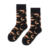 Food Seafood actic shrimp Squid Socks Women