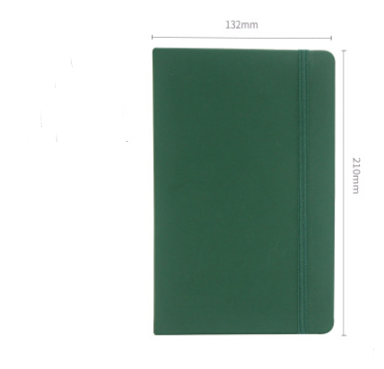 A5 tactile PU hardcover notebook - Minihomy