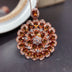 Natural Brazilian Citrine Pendant Female Crystal