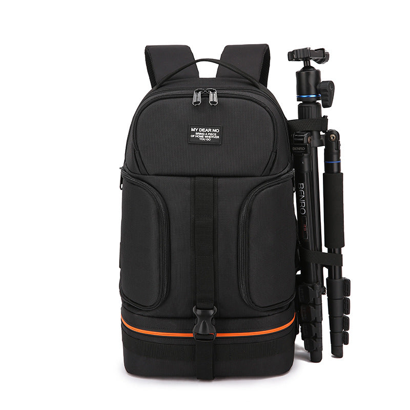 Compatible with Apple, Photo Video Waterproof Shoulders Backpack  Night Refelctor Line Tripod Case Fit 15.6inch Laptop For Camera