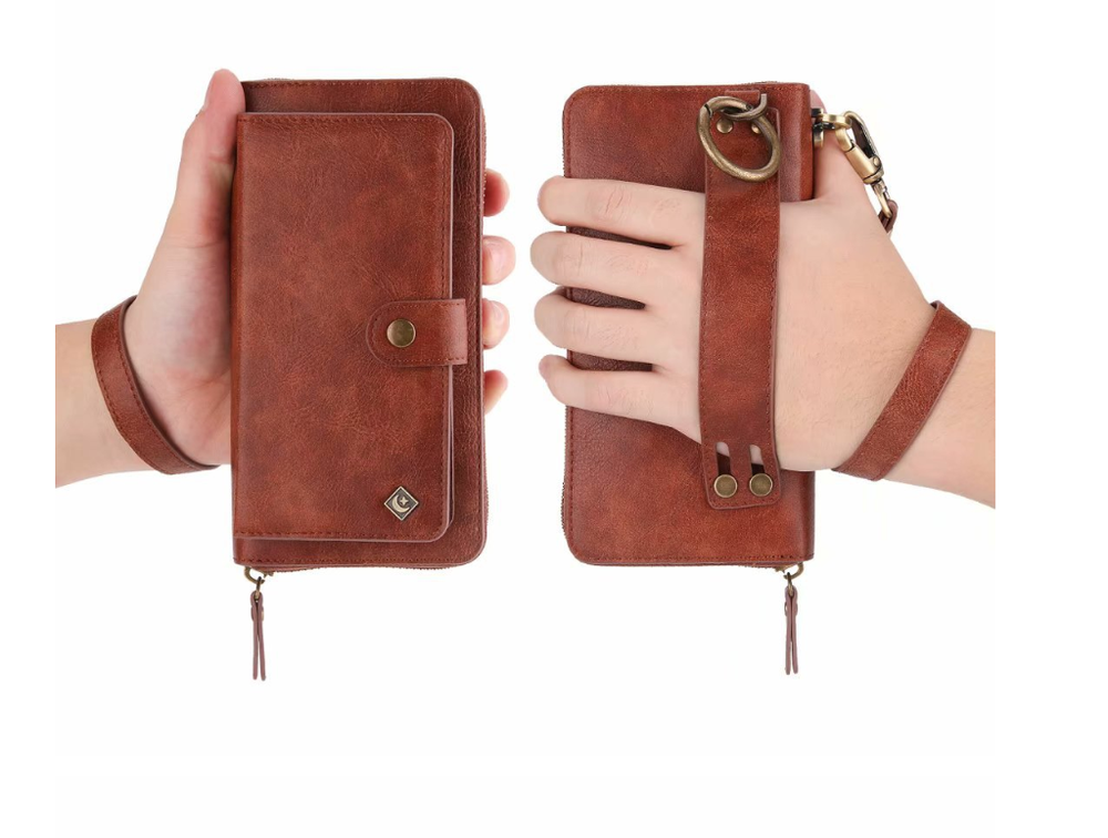 Multi-function Mobile Phone Case Phone Shell Zipper Wallet Set Car Function Phone Case - Minihomy