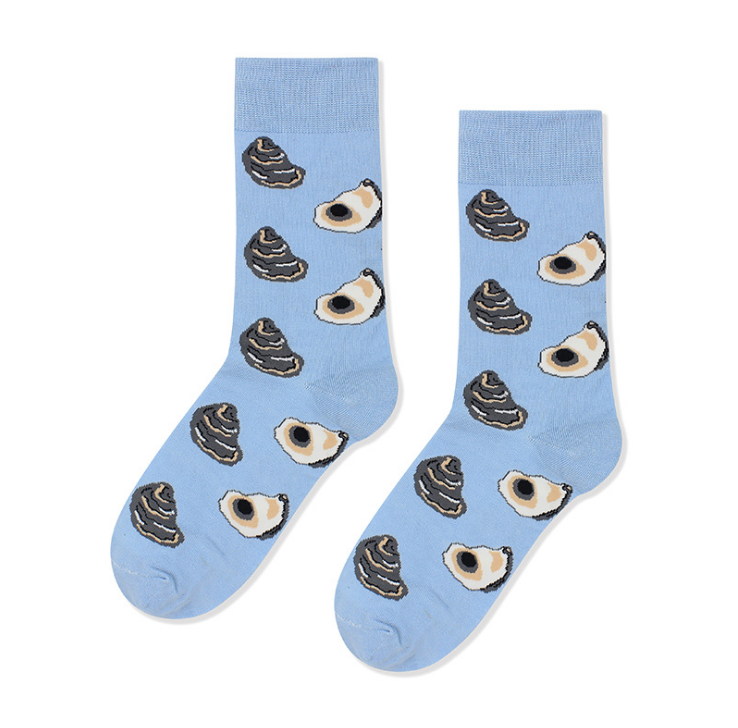 Food Seafood actic shrimp Squid Socks Women