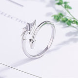 Angel Demon Wing Couple Ring
