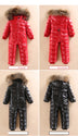 Children's Thick And Warm One-piece Down Jacket - Minihomy