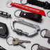 Outdoor Survival Keychain Multifunctional Metal Travel Carabiner For Men's Waistband - Minihomy