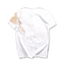 High Quality Loose Short Sleeve Embroidery Casual Comfortable T-shirt - Minihomy