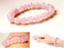 Natural Pink Hibiscus Crystal Bracelet for Women - Minihomy