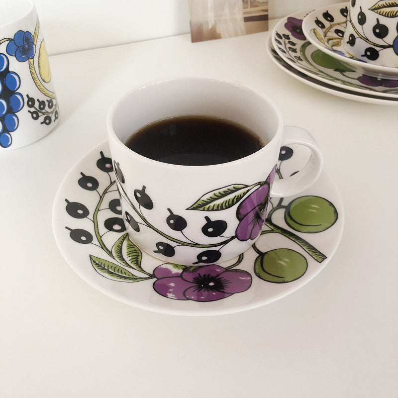 Mark Coffee Cup And Saucer Afternoon Tea Cup Home Dish - Minihomy