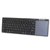 Zoweetek k12bt-1 Mini Wireless Bluetooth Keyboard Russian English Spanish Touchpad For Smart Tv Box Pc Android Phone Pad - Minihomy