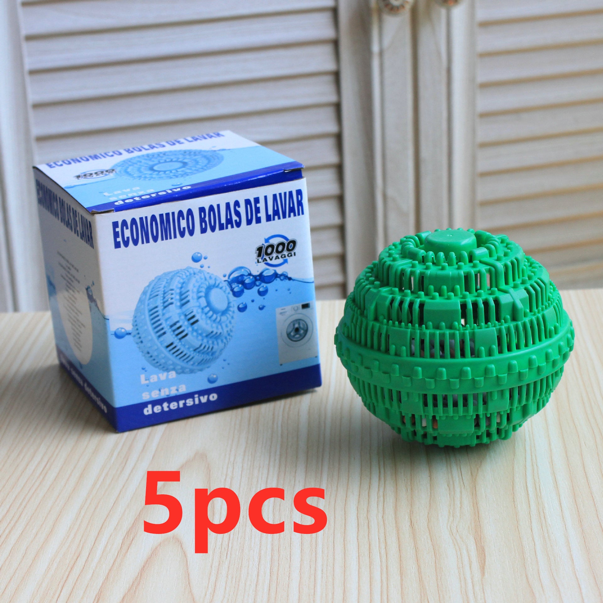 Reusable Eco Natural Magic Laundry Ball No Detergent Wash Wizard Style Washing Machine Plastic Balls