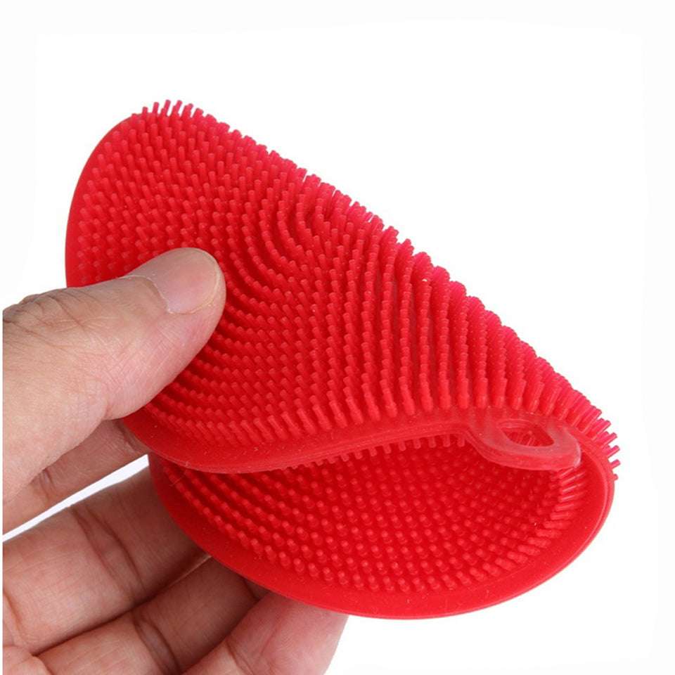 Kitchen Silicone Dishwasher Cleaning Brush - Minihomy