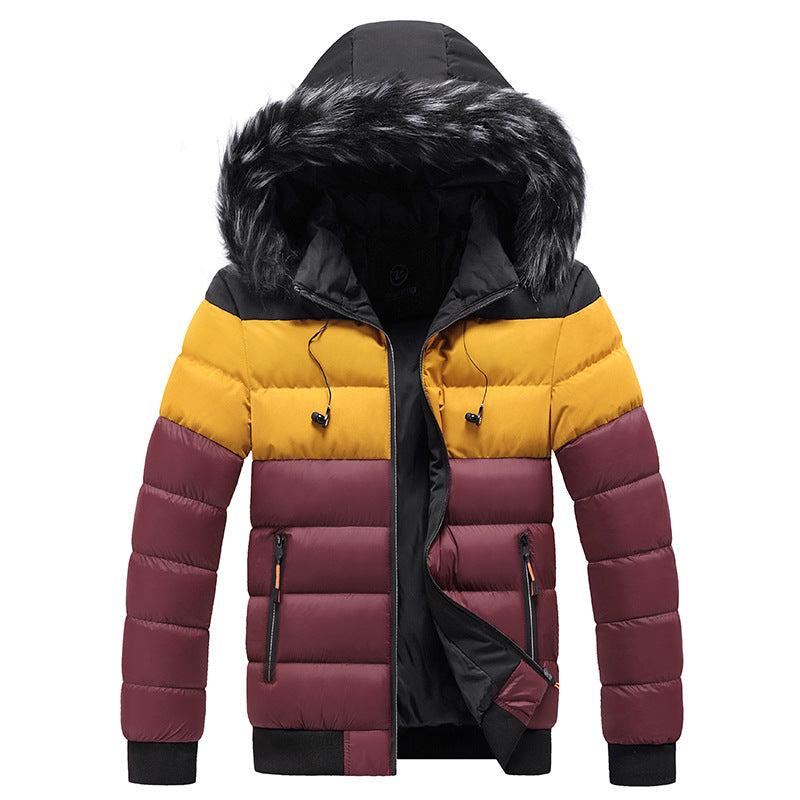 Winter Jacket Casual Warm Thick Waterproof Parkas Coat Men