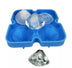 Silicone 4-hole diamond shape ice tray