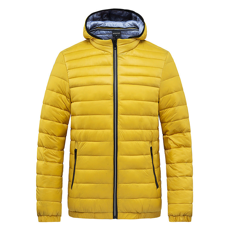 Mens Cotton Lightweight Outerwear Coat - Minihomy