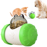 Funny Dog Treat Leaking Toy With Wheel Interactive Toy For Dogs Puppies Cats Pet Products Supplies Accessories - Minihomy