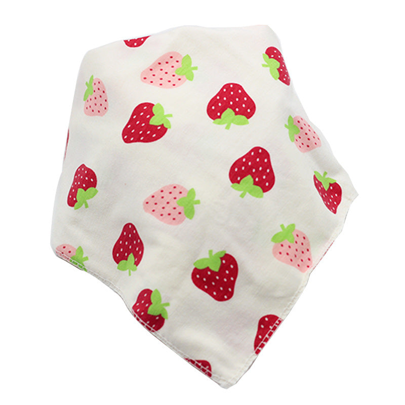 Baby Bibs Waterproof Triangle Cotton Cartoon Child Baberos Bandana Bibs - Minihomy