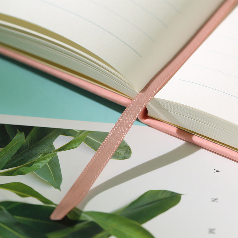 A5 tactile PU hardcover notebook - Minihomy