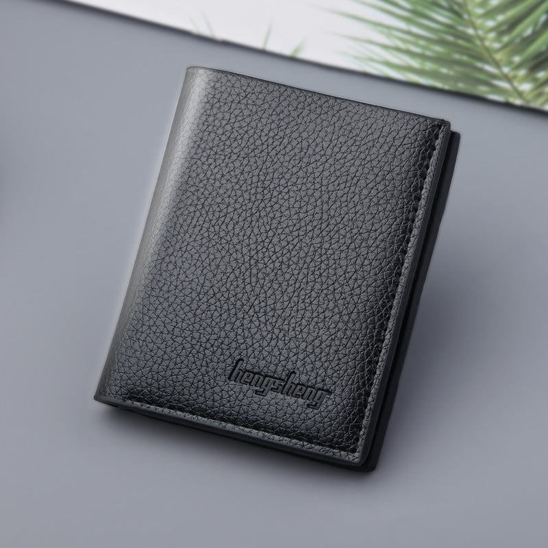 Vertical Style Men Wallet