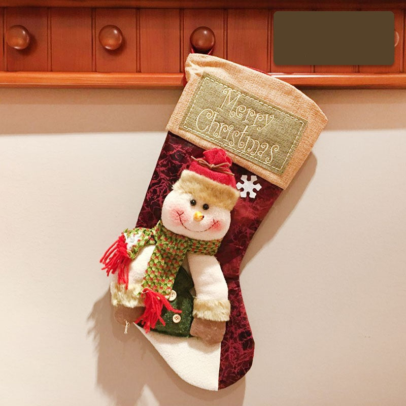 Christmas decoration gift christmas stocking - Minihomy