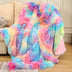 Cozy up in elegance with our Faux Fur Throw Blanket - Minihomy