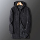 Velvet Thickened Outer Wear Men's Casual Sweater