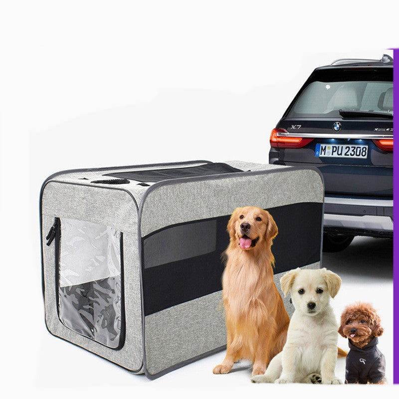 Pet Travel Carrier Portable Bag With Locking Safety Zippers - Minihomy