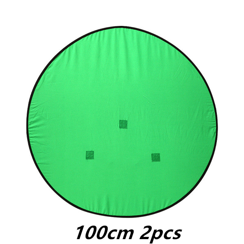 Green Screen Background Live Photography Circular Foldable Reflector - Minihomy