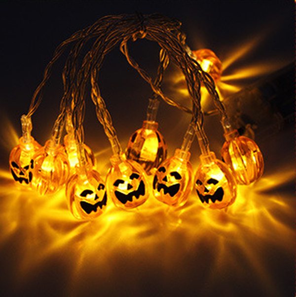 Halloween Decoration Pumpkin  Light  LED String Lights Lantern - Minihomy