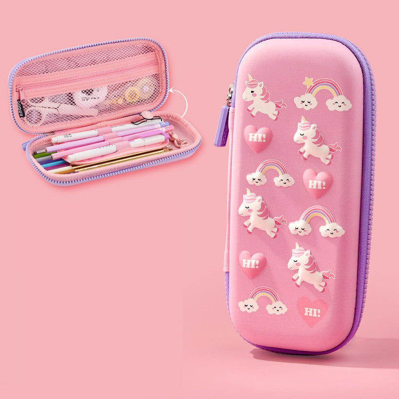 Stationery Box Pencil Case Schoolgirls Children Multifunctional Cute Pencil Case