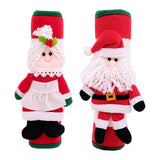 Christmas decoration refrigerator glove - Minihomy