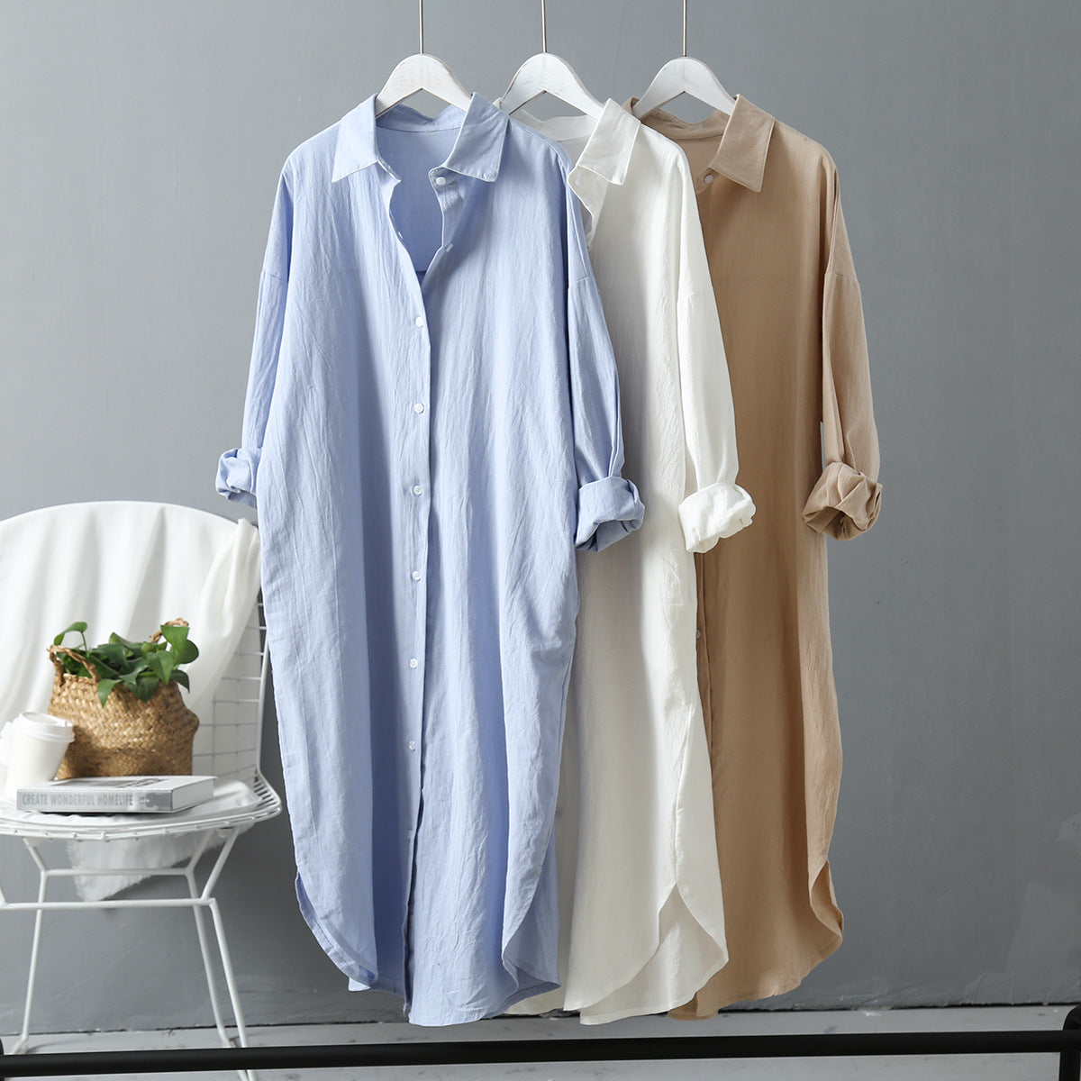 Shirt dress shirt for Women