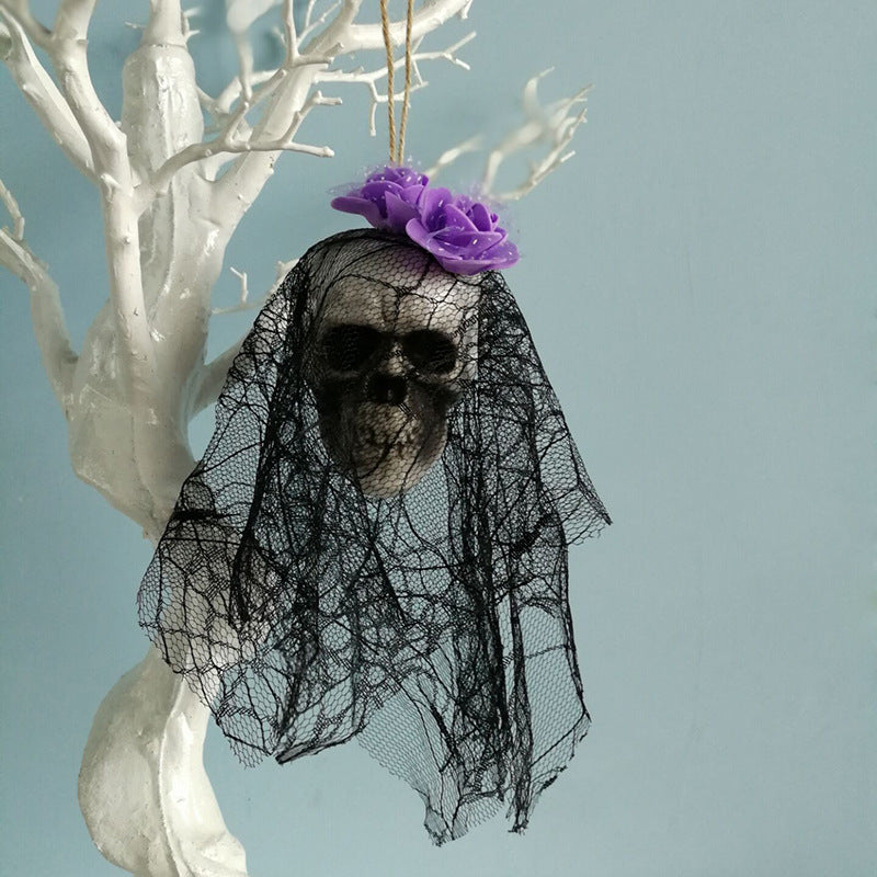 Halloween Hanging Skull Head Ghost Halloween Decoration