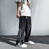 Falling Sense Straight Loose Ins High Street Casual Pants - Minihomy