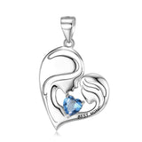 S925 Sterling Silver Best Mom Necklace Mother's Day Series Necklace